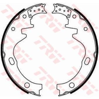 Jeu de mâchoires de frein TRW OEM 44060T6025