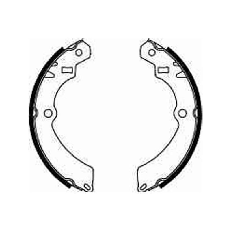 Jeu de mâchoires de frein TRW GS8301 - Visuel 1