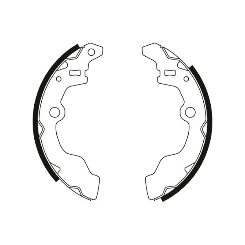 Jeu de mâchoires de frein TRW GS8431 - Visuel 1