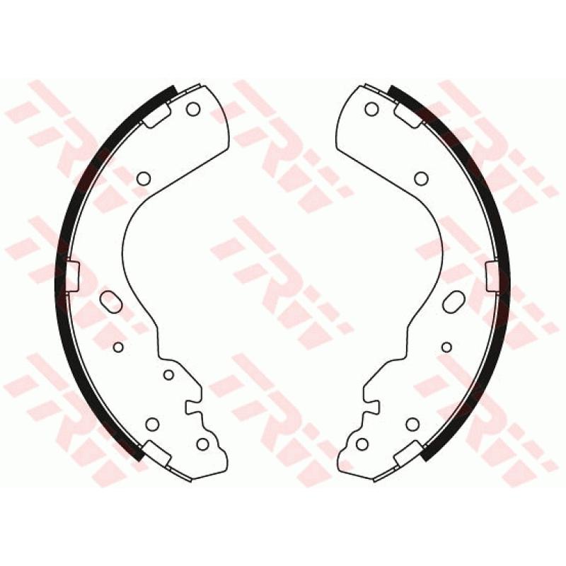Jeu de mâchoires de frein TRW GS8443 - Visuel 2