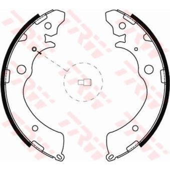 Jeu de mâchoires de frein TRW OEM 43154S6AJ01