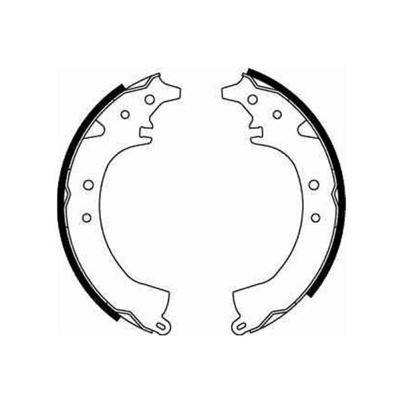Jeu de mâchoires de frein TRW GS8500 - Visuel 1