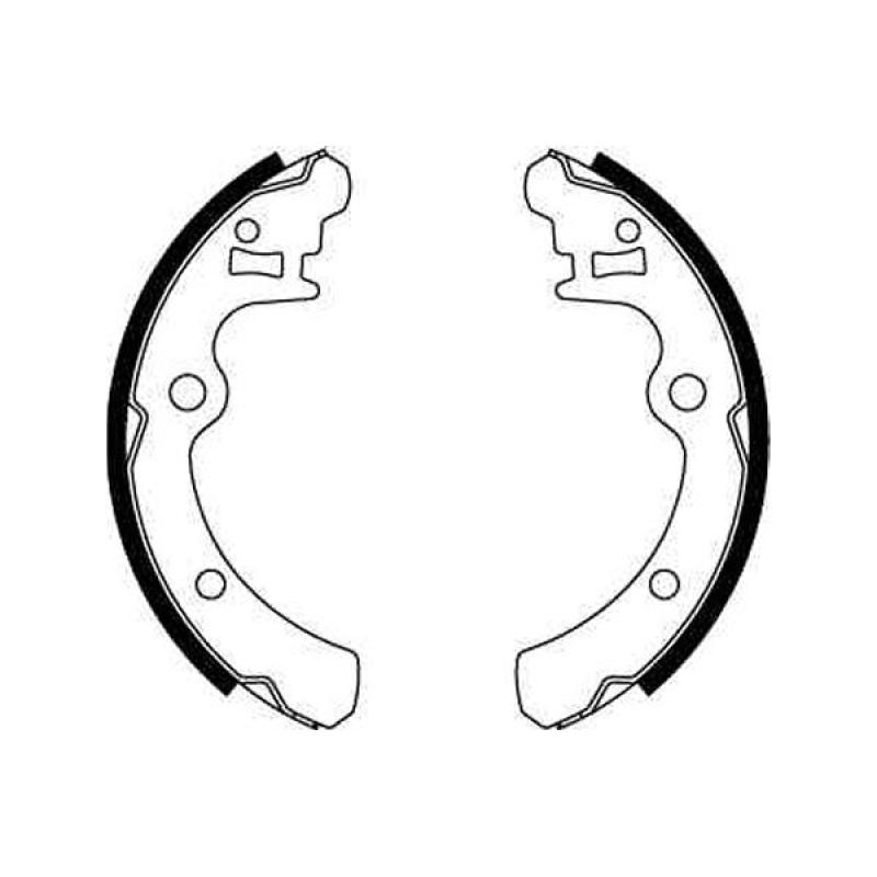 Jeu de mâchoires de frein TRW GS8506 - Visuel 1