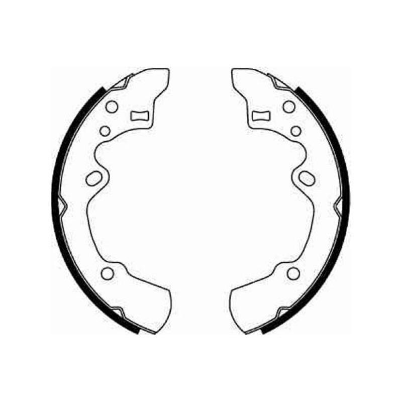 Jeu de mâchoires de frein TRW GS8520 - Visuel 1