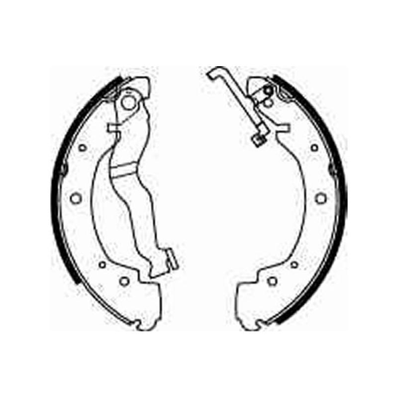 Jeu de mâchoires de frein TRW GS8530 - Visuel 1