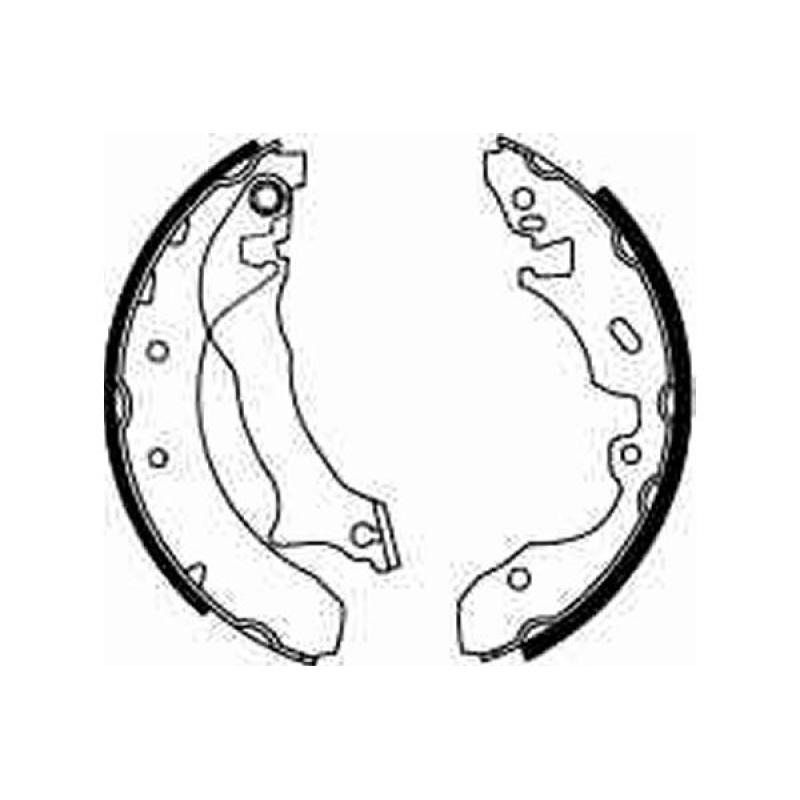 Jeu de mâchoires de frein TRW GS8536 - Visuel 1