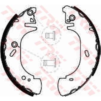 Jeu de mâchoires de frein TRW OEM 6733350