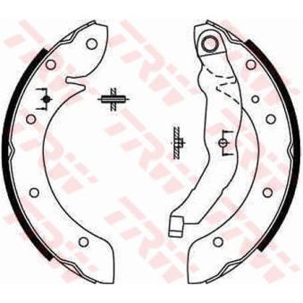 Jeu de mâchoires de frein TRW OEM 7701204883