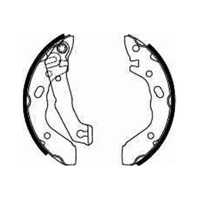 Jeu de mâchoires de frein TRW GS8568 - Visuel 1