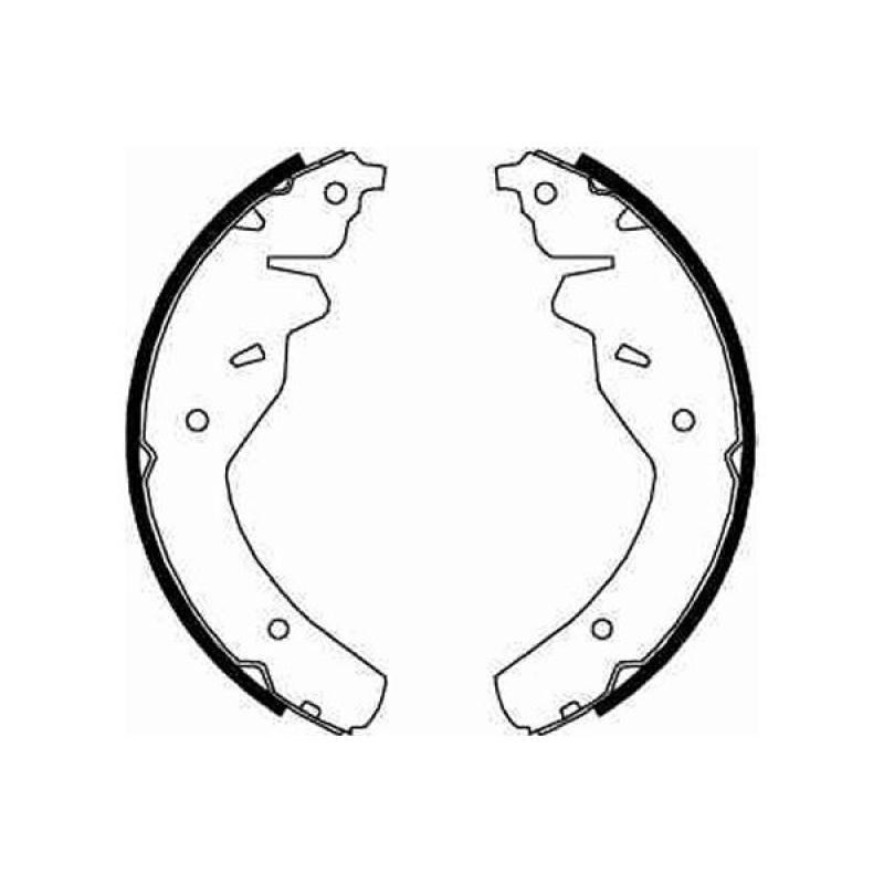 Jeu de mâchoires de frein TRW GS8660 - Visuel 1