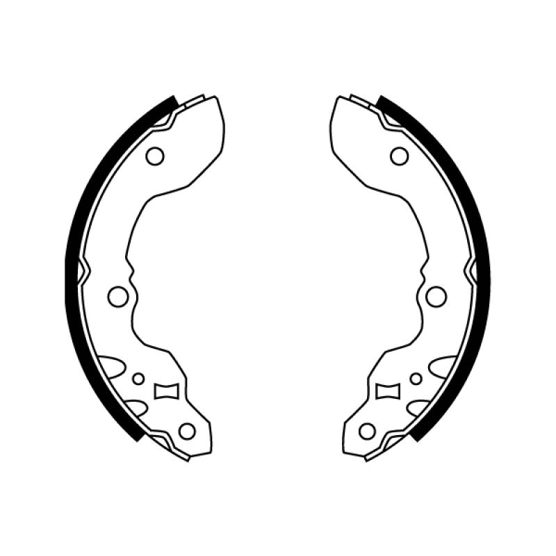 Jeu de mâchoires de frein TRW GS8701 - Visuel 1