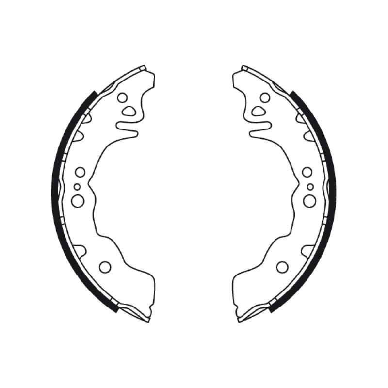 Jeu de mâchoires de frein TRW GS8750 - Visuel 1