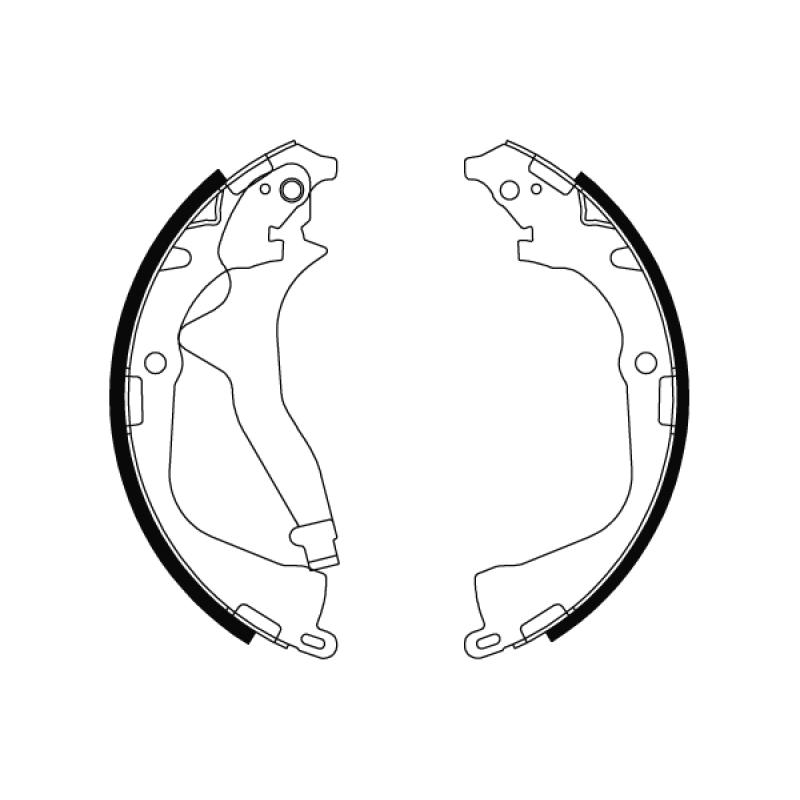 Jeu de mâchoires de frein TRW GS8800 - Visuel 1