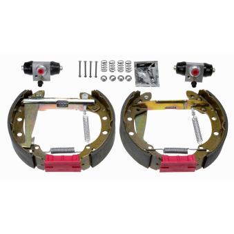 Kit de freins arrière prémontés TRW GSK1512 pour SKODA E-CITIGO e iV - 83cv