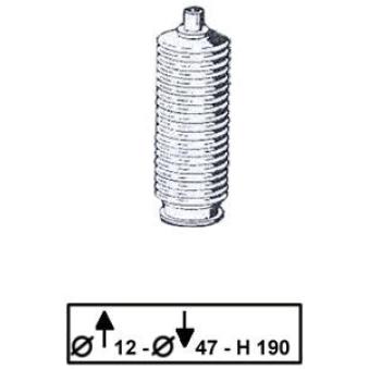 Joint-soufflet, direction TRW OEM 48203Q9025 Joint-soufflet, direction TRW OEM 48203Q9025