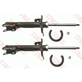 Jeu de 2 amortisseurs avant TRW [JGM1010T]