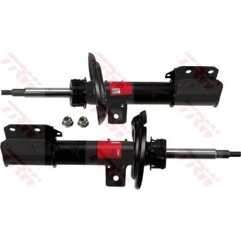 Jeu de 2 amortisseurs avant TRW JGM1162T pour MERCEDES-BENZ CLASSE GLK 300 4-matic - 252cv