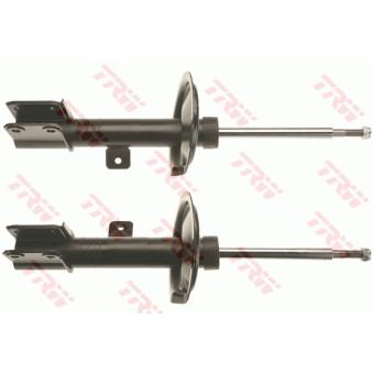 Jeu de 2 amortisseurs avant TRW JGM1181T pour LADA SAMARA 1.6 HDI - 109cv