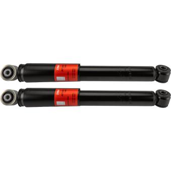 Jeu de 2 amortisseurs arrière TRW JGT283T pour LANCIA YPSILON 1.2 - 60cv