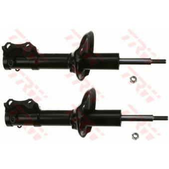 Jeu de 2 amortisseurs avant TRW JHM185T pour VOLKSWAGEN LUPO 1.4 16V - 75cv
