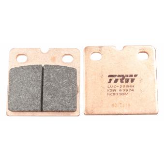 Jeu de 2 plaquettes de frein avant TRW MCB19SV pour DUCATI INDIANA K 1200 RS - 98cv