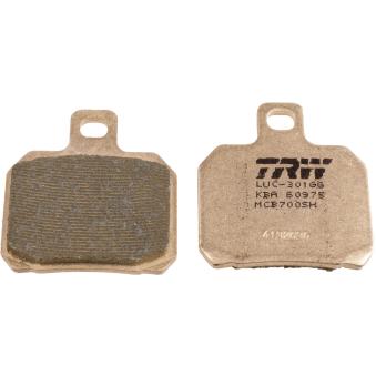 Jeu de 2 plaquettes de frein avant TRW [MCB700SH]