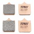 TRW MCB721SV - Jeu de 2 plaquettes de frein avant
