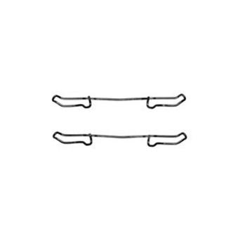 Kit d'accessoires, plaquette de frein à disque TRW PFK241