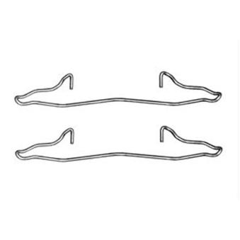 Kit d'accessoires, plaquette de frein à disque TRW [PFK352]