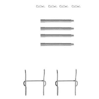 Kit d'accessoires, plaquette de frein à disque TRW PFK357 pour SUZUKI VITARA 1.8 16V - 110cv