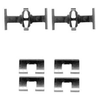 Kit d'accessoires, plaquette de frein à disque TRW [PFK394]