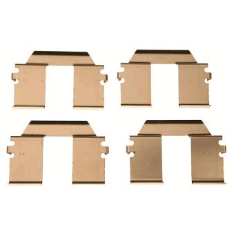 Kit d'accessoires, plaquette de frein à disque TRW [PFK427]