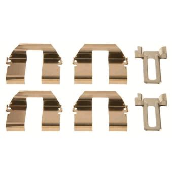 Kit d'accessoires, plaquette de frein à disque TRW [PFK428]