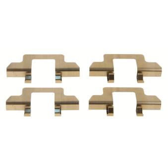 Kit d'accessoires, plaquette de frein à disque TRW PFK437 pour MAZDA CX-30 1.1 - 60cv