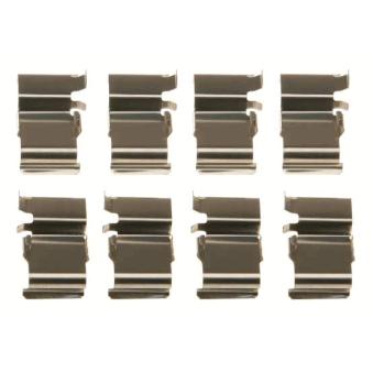 Kit d'accessoires, plaquette de frein à disque TRW [PFK439]