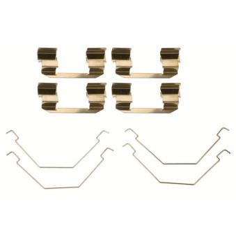 Kit d'accessoires, plaquette de frein à disque TRW PFK461 pour KIA OPIRUS 2.0 TD - 110cv