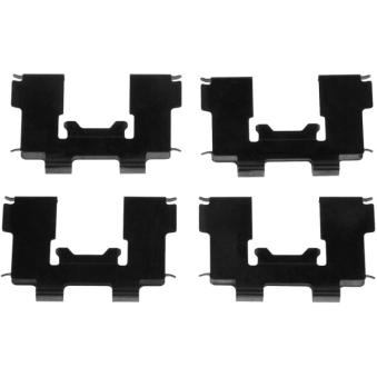 Kit d'accessoires, plaquette de frein à disque TRW [PFK479]