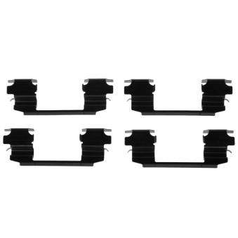 Kit d'accessoires, plaquette de frein à disque TRW [PFK538]