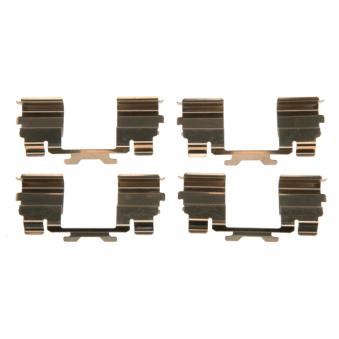 Kit d'accessoires, plaquette de frein à disque TRW [PFK571]