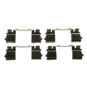 Kit d'accessoires, plaquette de frein à disque TRW [PFK574]