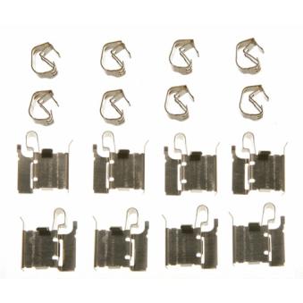 Kit d'accessoires, plaquette de frein à disque TRW [PFK587]