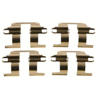 Kit d'accessoires, plaquette de frein à disque TRW [PFK590]