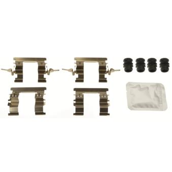 Kit d'accessoires, plaquette de frein à disque TRW PFK685 pour MAZDA RX 1.5 DCI - 110cv