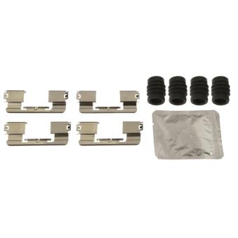 Kit d'accessoires, plaquette de frein à disque TRW [PFK702]