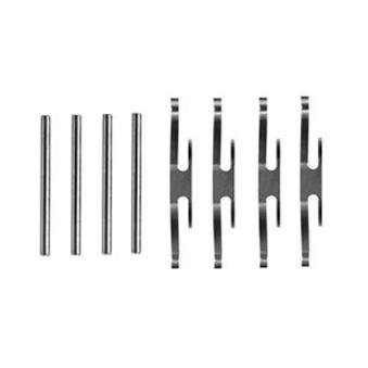 Kit d'accessoires, plaquette de frein à disque TRW PFK71