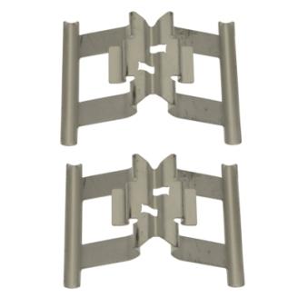 Kit d'accessoires, plaquette de frein à disque TRW PFK718 pour PORSCHE CAYENNE 3.0 D - 239cv