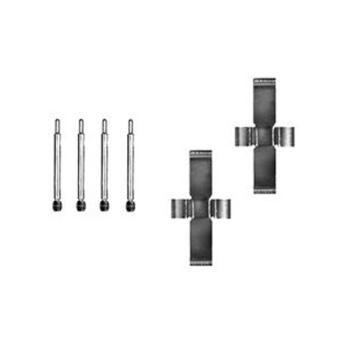 Kit d'accessoires, plaquette de frein à disque TRW [PFK73]