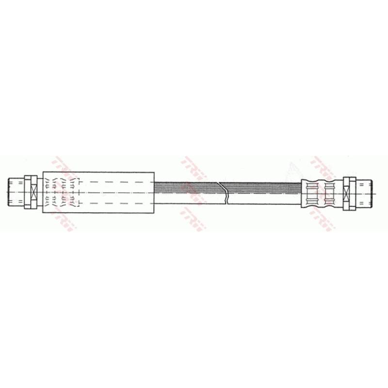 Flexible de frein TRW PHA289 - Visuel 1