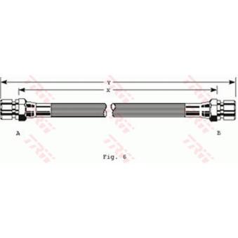 Flexible de frein TRW [PHA329]