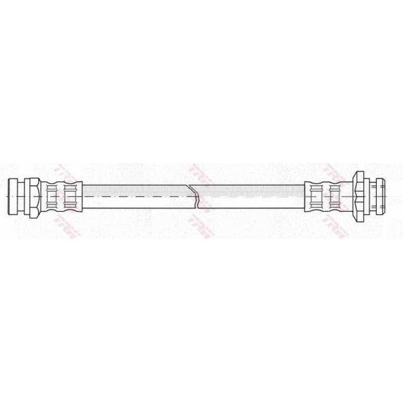 Flexible de frein TRW PHA382 - Visuel 1
